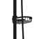 Kauai III 8-in Rain Showerhead Shower System with Slide Bar and Integrated Soap Dish
