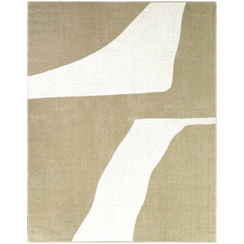 Tapis rectangulaire Jalayshia, Rectangle 5 pi 3 po x 7 pi