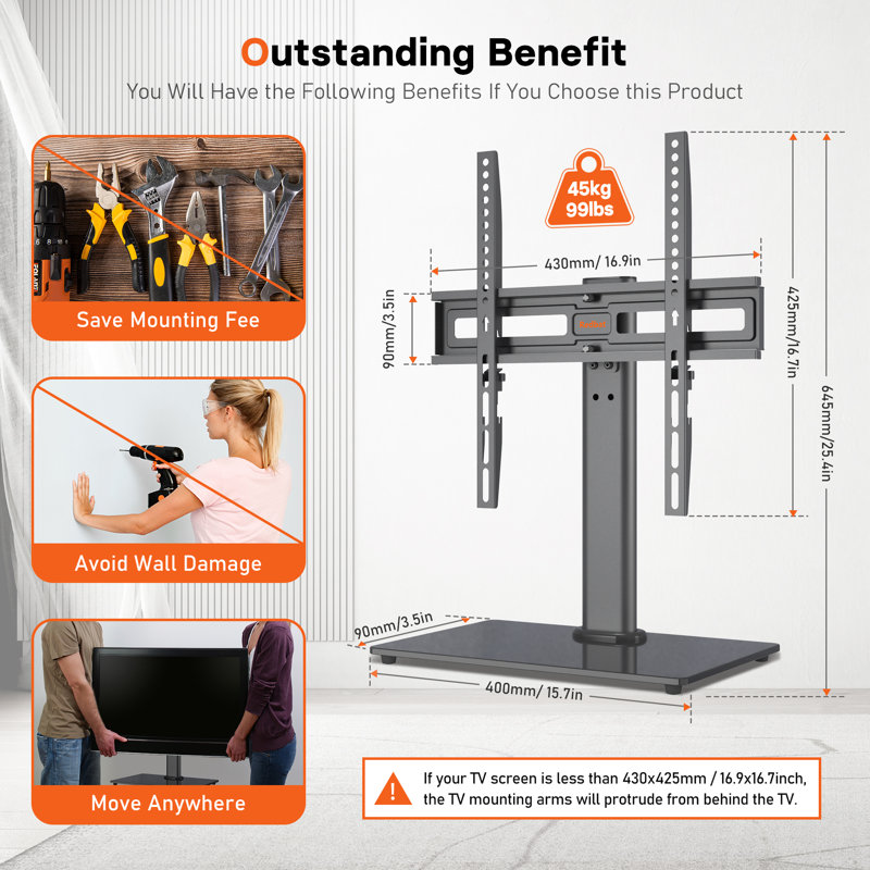 CT Global Single Screen Desktop Mount