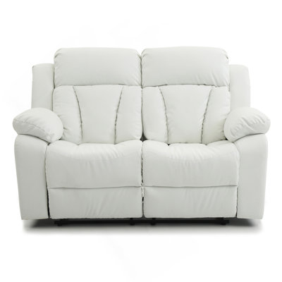 Causeuse inclinable Daria G682-RL de Glory Furniture, blanc