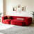 Velours rouge