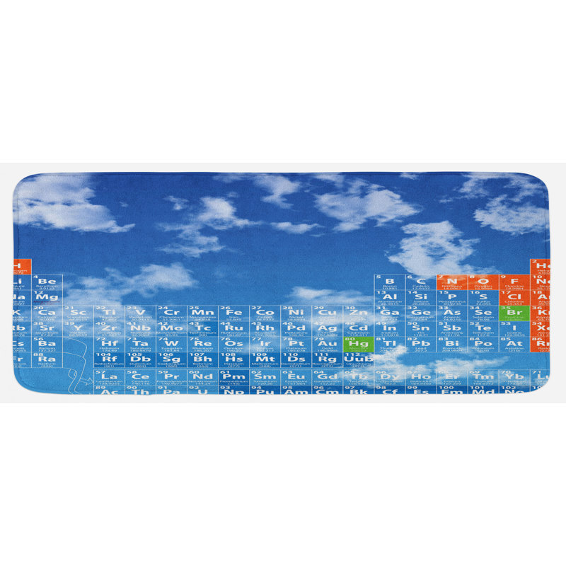 Tapis de cuisine science