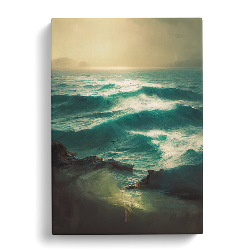Seascape Realism Vol.2 - Wrapped Canvas, 76cm H x 50cm W x 3cm D