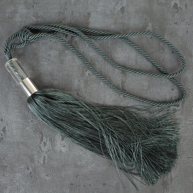 Dule Fabric 33cm Curtain Tieback, Gray