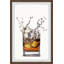 «Whiskey And Ice», reproduction encadrée-868364569