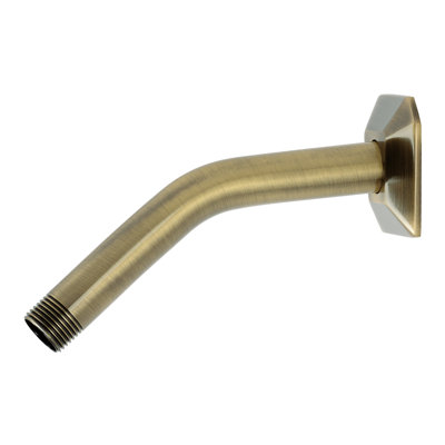 Bras de douche en laiton avec bride hexagonale Kingston