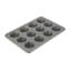 12-Cup Nonstick Aluminized Steel Muffin Pan, Blue Velvet-1942739746