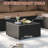 3 -Person Rattan Patio Safo With Cushions-244056548-244056557