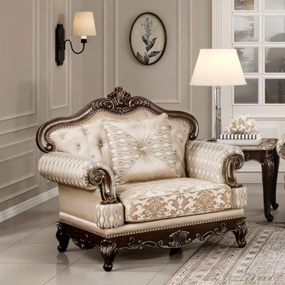 Chaise de luxe formelle traditionnelle