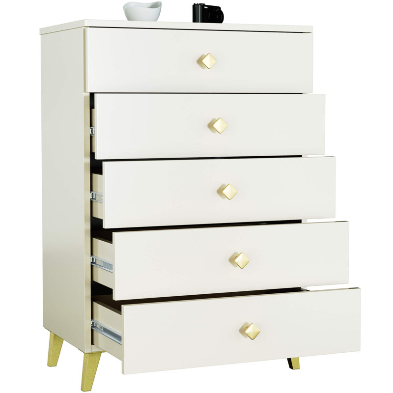 Allyne 5 -Drawer Console