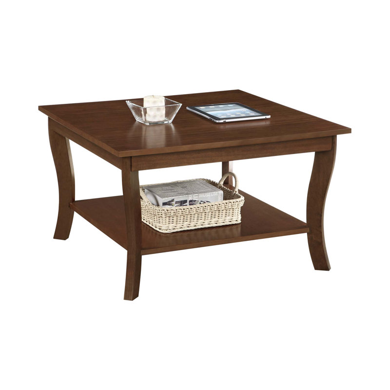 Table basse 30 "avec tablette Carbin, Espresso