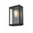 Santos Outdoor Wall Sconce in Black