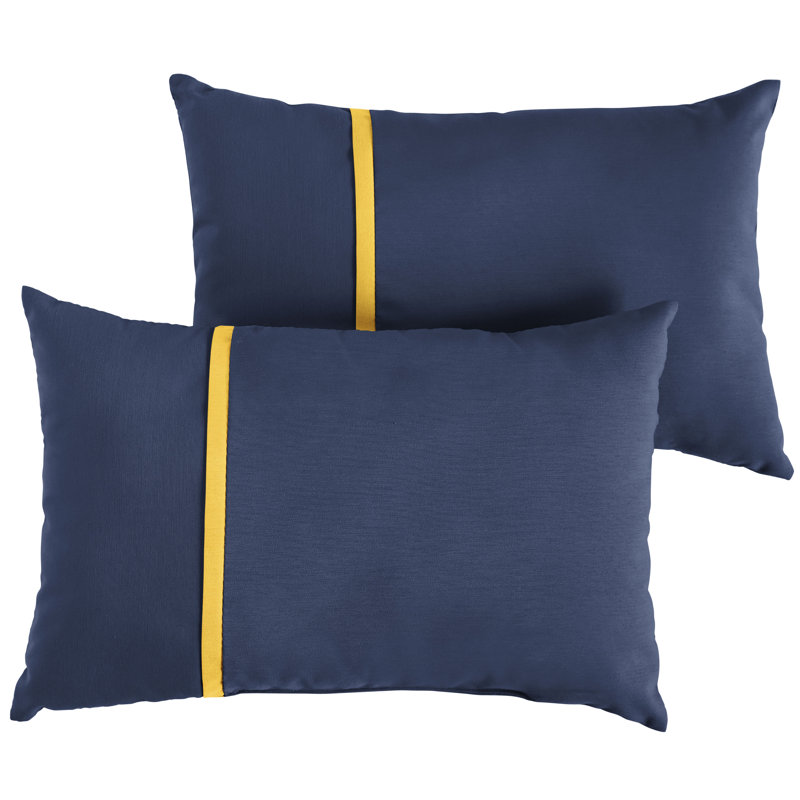 Coussin Sunbrella, 12 po x 24 po