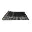 Tapis en laine / polyester tissé à la machine en gris / blanc / noir-532872002