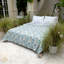 Couvre-lit en coton brodé à la main Novant Kalamkari Garden Kantha (grand)