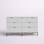 Commode double 7 tiroirs Anketell Honeycomb