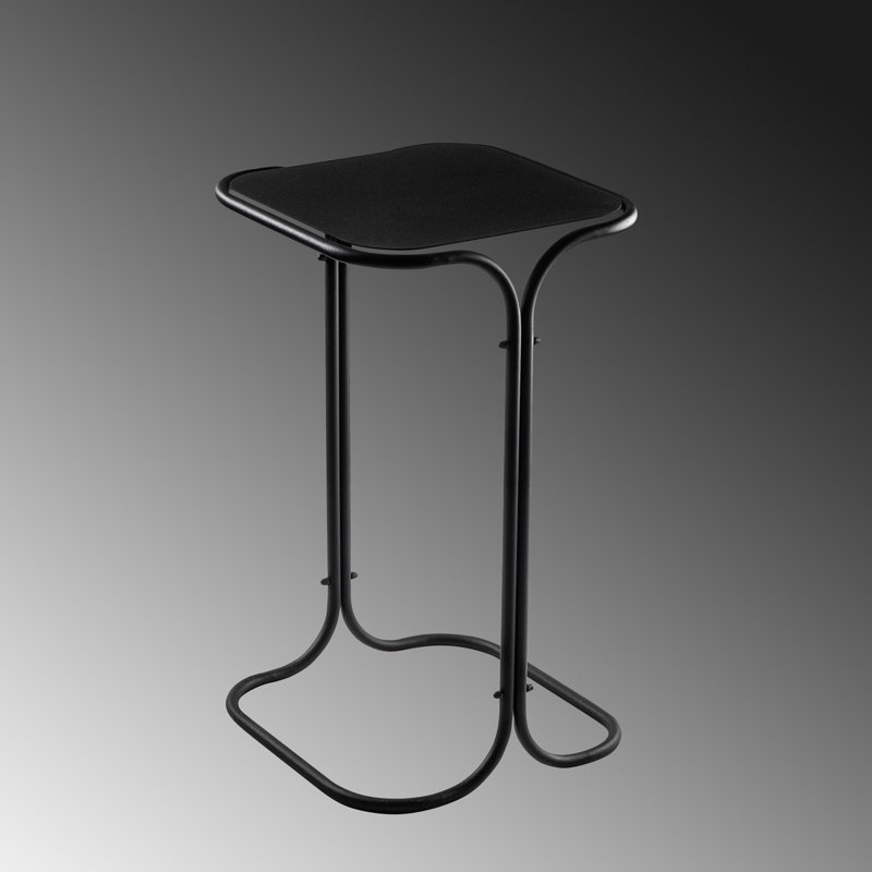 Glorias End Table, Black, Black