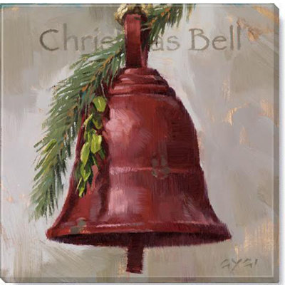 Art de Noël giclée de cloche de Noël