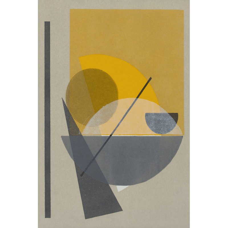 Homage to Bauhaus II by Rob Delamater - Painting Print, 30cm H x 20cm W, Wrapped Canvas