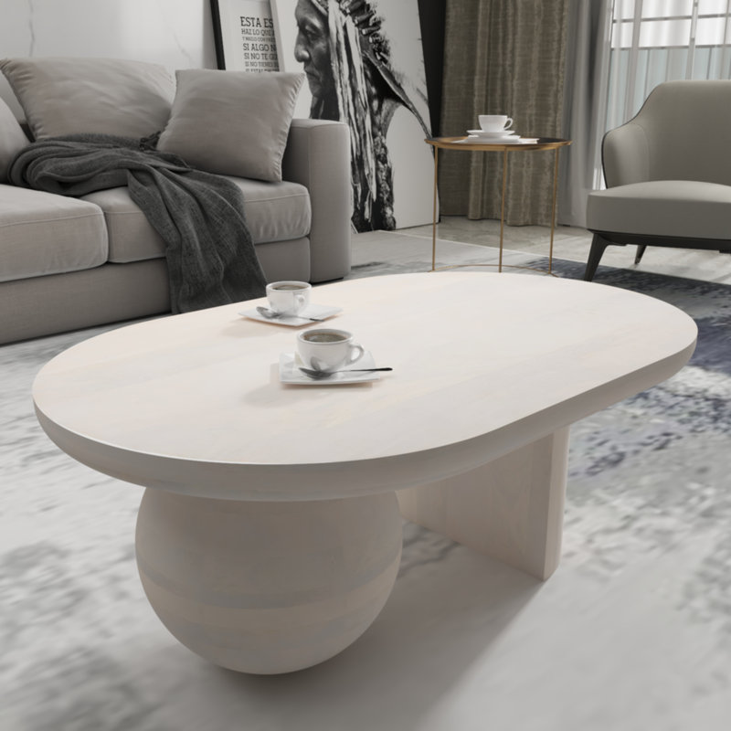 Table basse Janaan, Blanc
