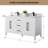 Griselde Free-Standing Double Vanity with Quartz Top-1806320969