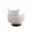360-Degree Swivel Accent Chair with a Pillow-2073398136