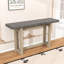Entryway Console Table with Solid Pine Legs and Triple Rectangle Design for Hallways-639436003-639436009