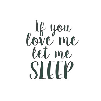«Love Let Sleep»