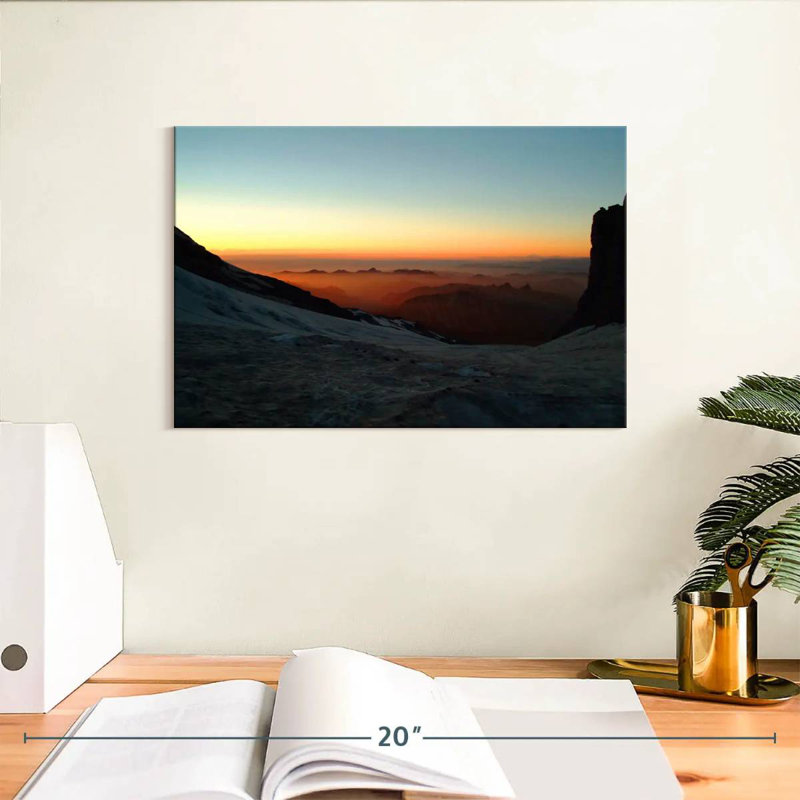 Alvord Camp Schurman Sunrise, H 8 po x l 12 po