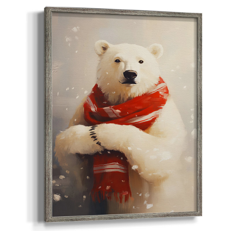 Art des Fêtes de Noël - série 2 - Cxxxx, reproduction encadrée - bois massif, H 11 po x l 9 po