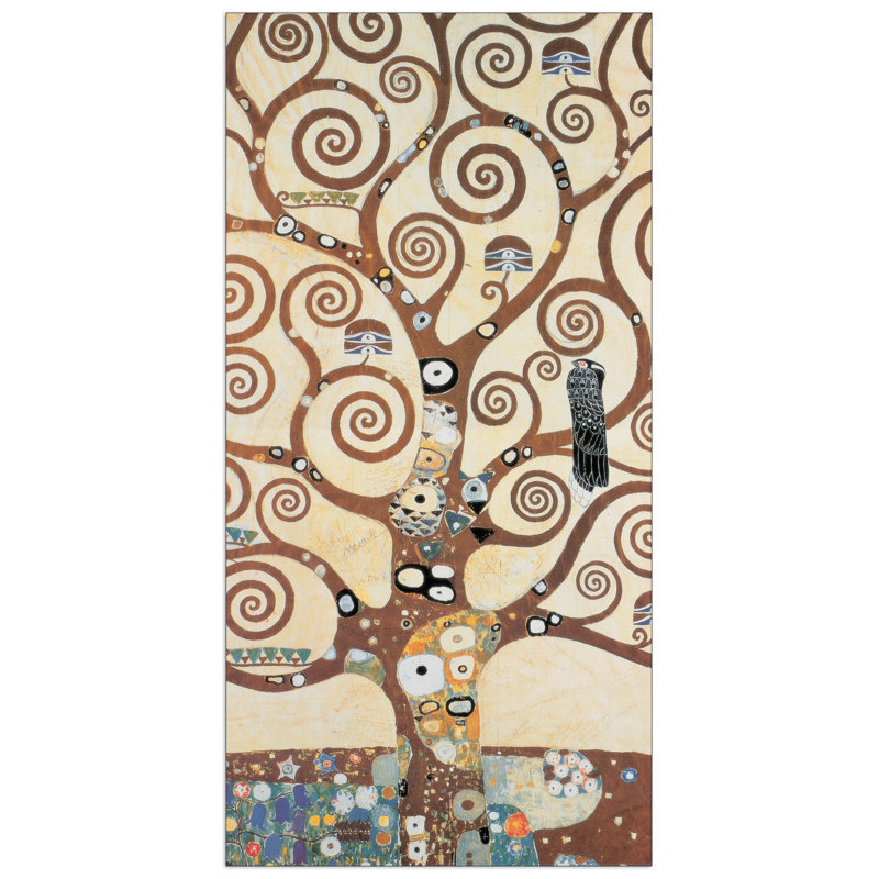 The Tree Of Life by Klimt - Single Picture Frame Print on MDF