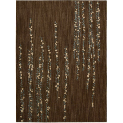 Tapis brun Kindra