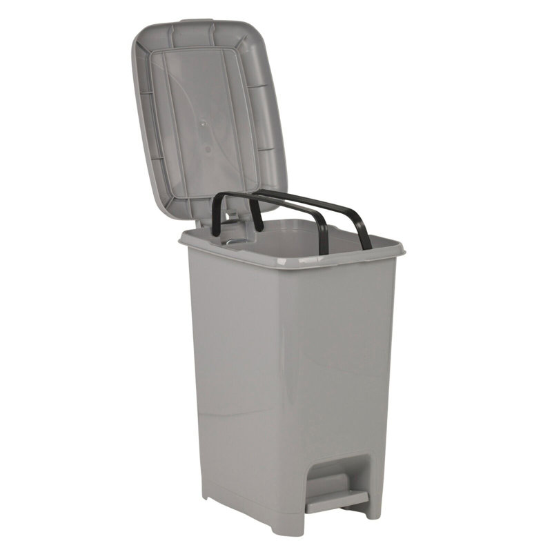 Winona Plastic Open Kitchen Trash Can, 10 L