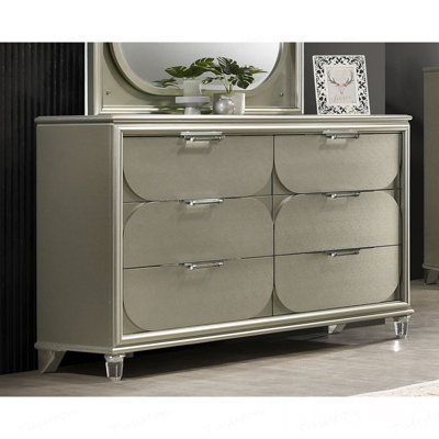 Commode 6 tiroirs à queue d'aronde anglaise