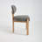 Plush Chenile Fabric Dining Chairs-828703647