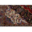 Tapis unique en laine noué à la main des années 1980 de 9 pi 8 po x 13 pi 3 po rouge