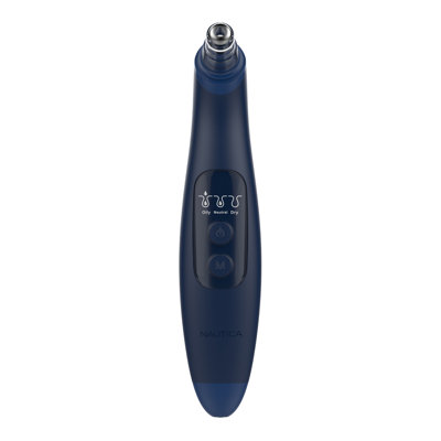 Nautica® PC250 Compact Rechargeable Blackhead-Remover Vacuum, Navy