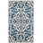 Alessia Floral Ivory/Blue Area Rug-2131801081