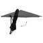 Garden Parasol with LED Strip Lights Manual Polyester and Steel Solar-1547198602-1547198605