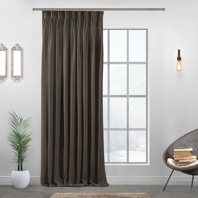 Room Darkening Single Curtain Panel