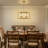 6-Light Dimmable Geometric Square/Rectangle Chandelier-18905011