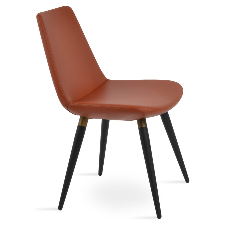 Chaise Eiffel, Noir / Laiton, Cannelle