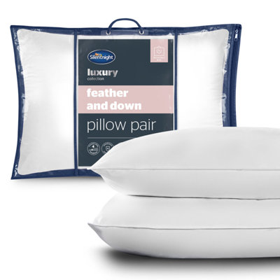 Silentnight Anti Allergy Feather and Down Soft Medium Support Pillows
