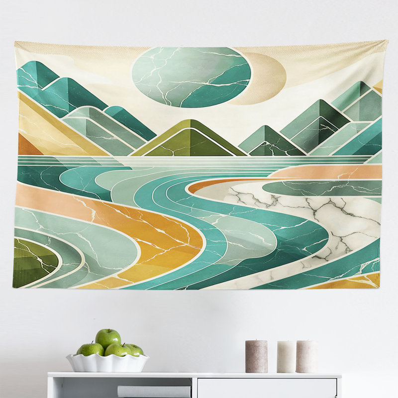 Tapisserie en microfibre, H 30 po x l 45 po