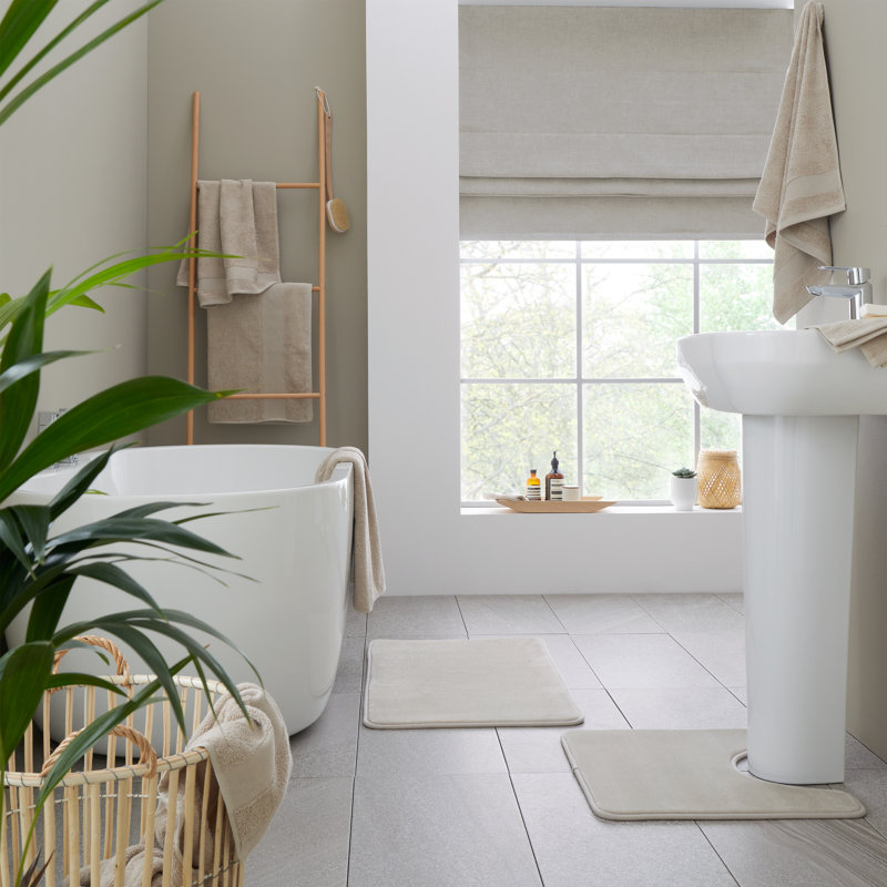 Anti-Bacterial 100% Cotton 6 Piece Towel Bale, Natural