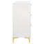 Commode rectangulaire à 6 tiroirs