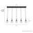 Maple Park 5 Light Linear Cluster Pendant-78567038