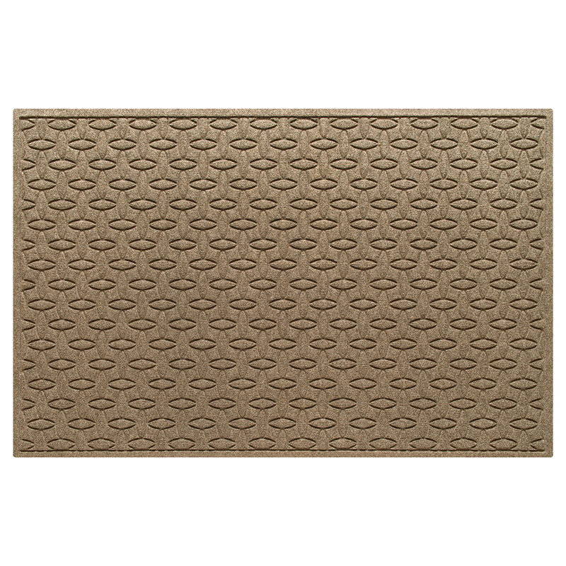 Tapis de porte intérieur antidérapant WaterHog Elipse, Chameau, L 3 pi 9 po x L 5 pi 10 po