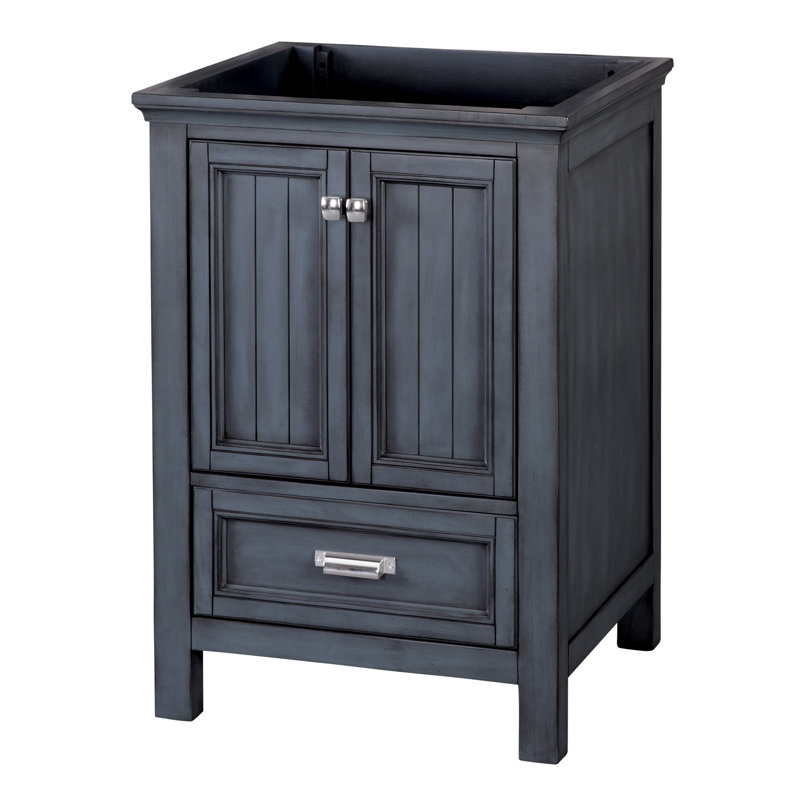 Melgar 24'' Single Bathroom Vanity Base Only, Harbor Blue