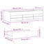 Vidaxl Daybed With Drawers-518874678-518874686